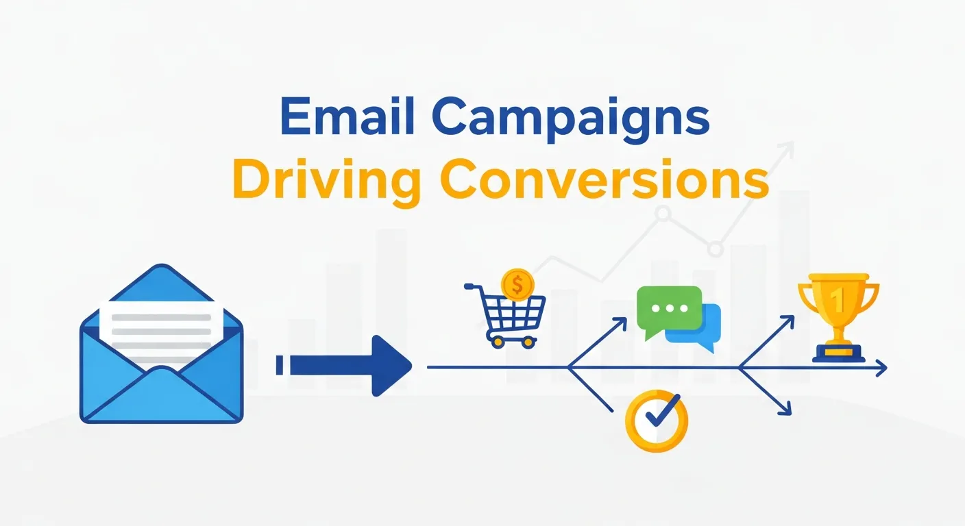 Email campaigns driving conversions