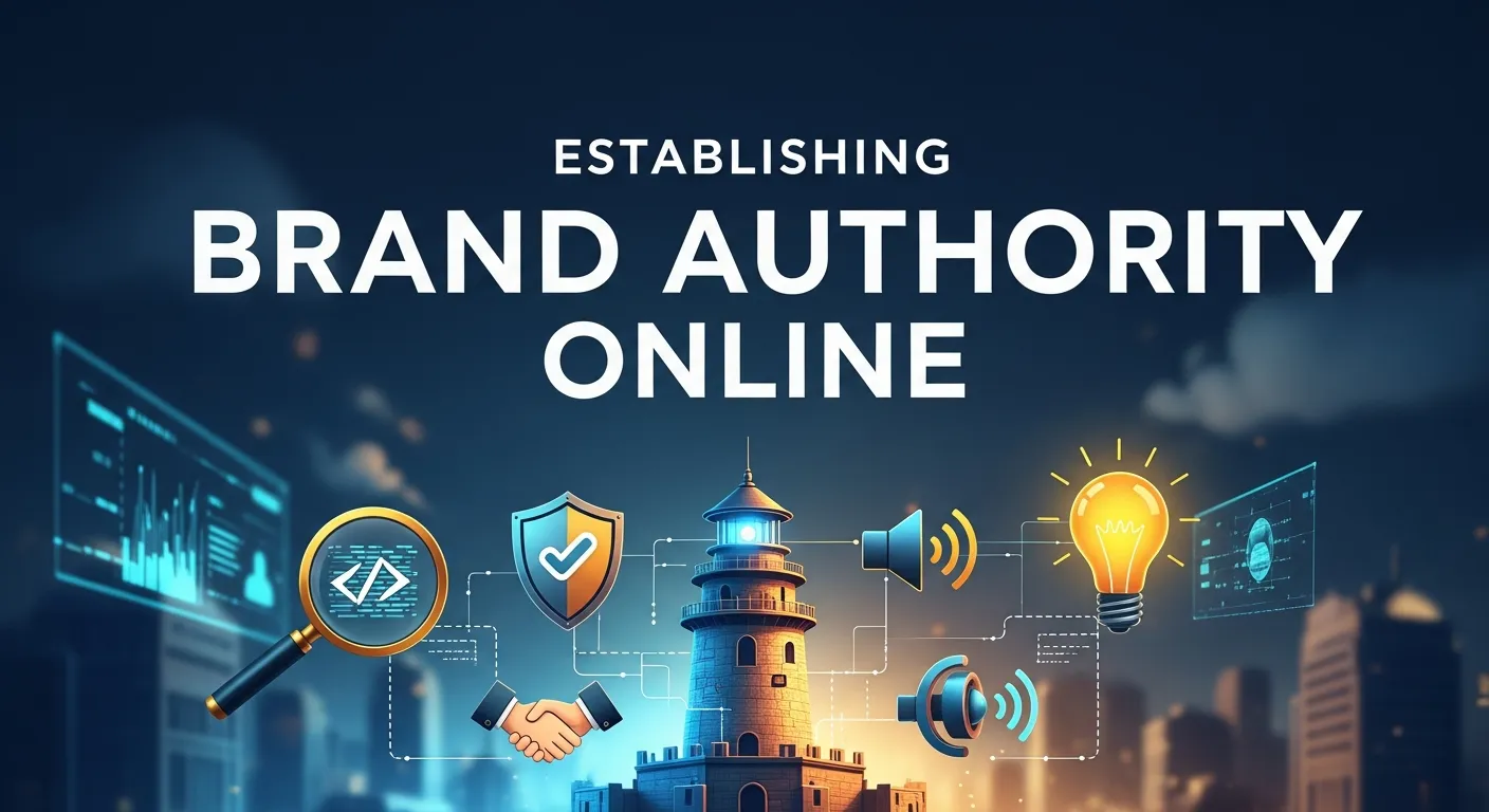 Establishing brand authority online