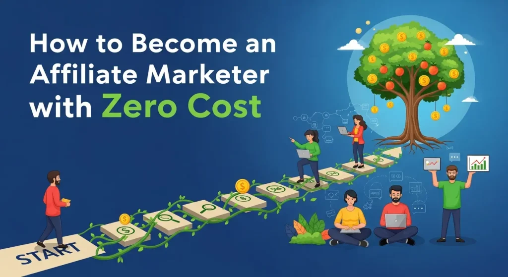 Affiliate Marketer with Zero Cost