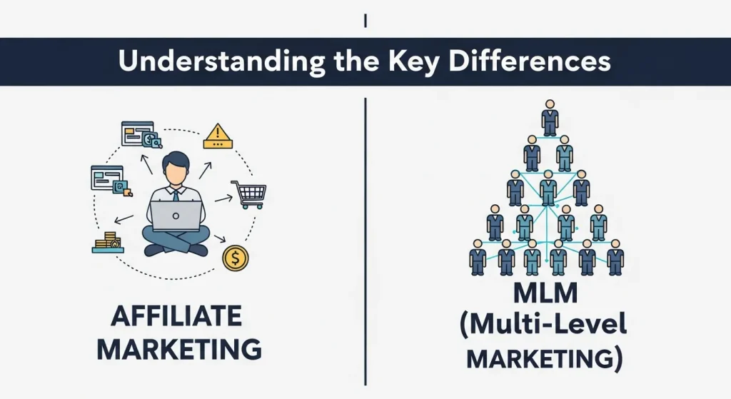 Affiliate Marketing vs MLM Understanding the Key Differences