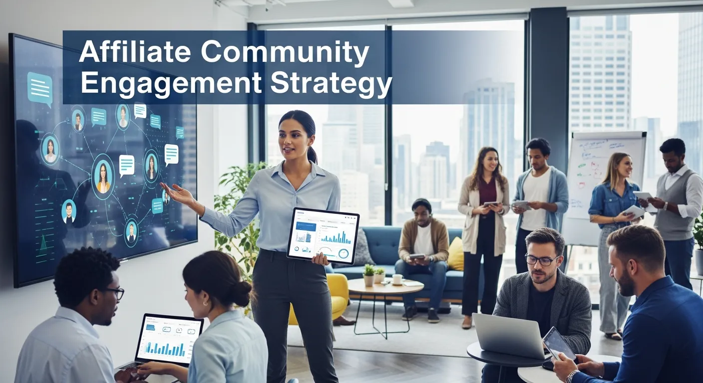 Affiliate community engagement strategy