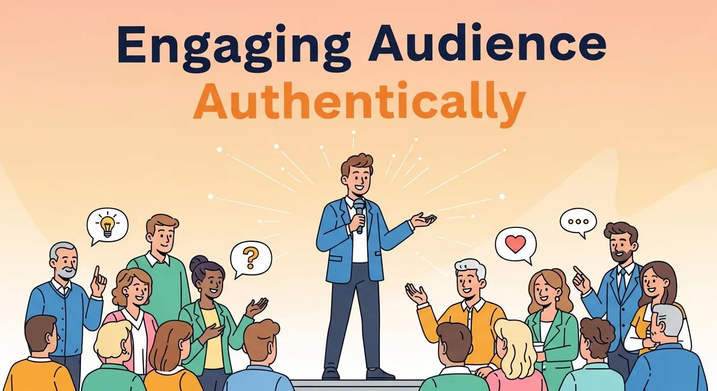 Authentic audience engagement tips