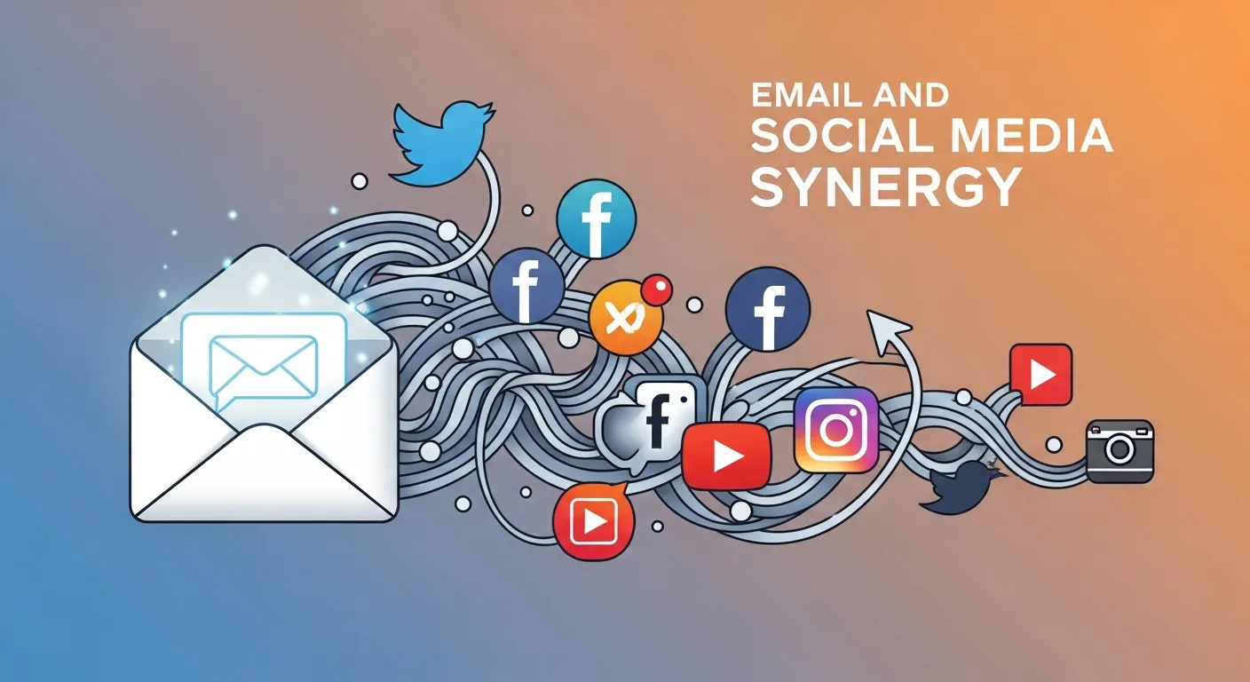 Email and social media synergy
