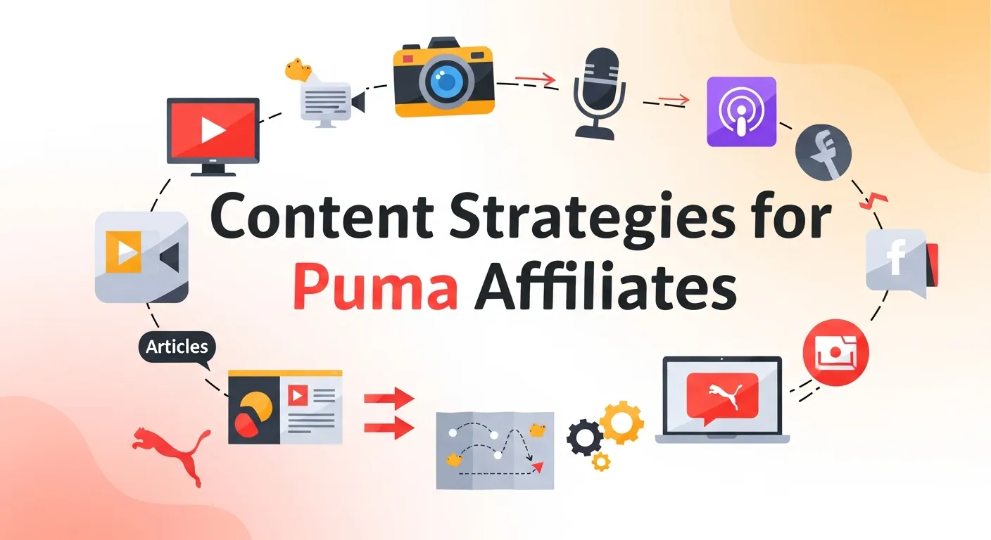 Puma affiliate content strategies