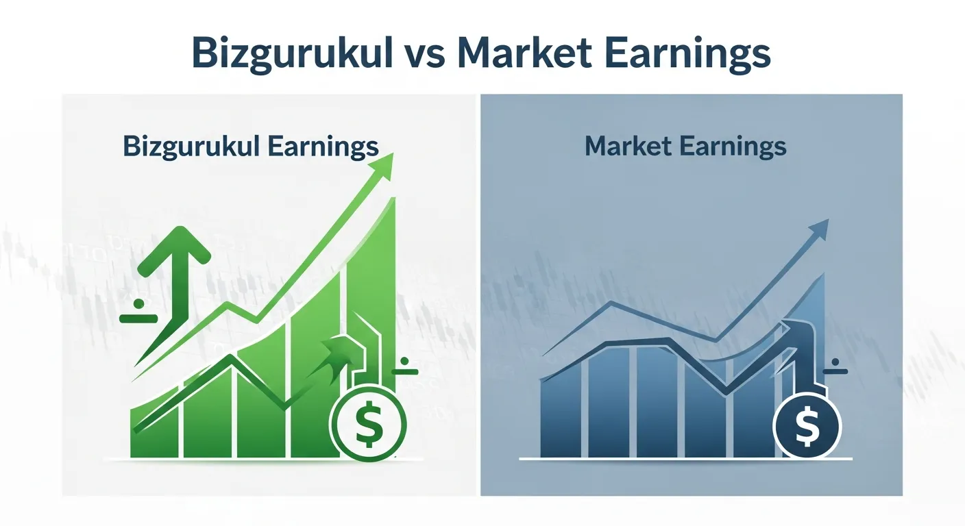 Bizgurukul vs market earnings