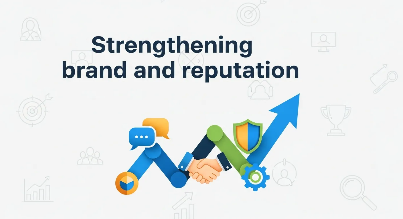 Strengthening brand and reputation