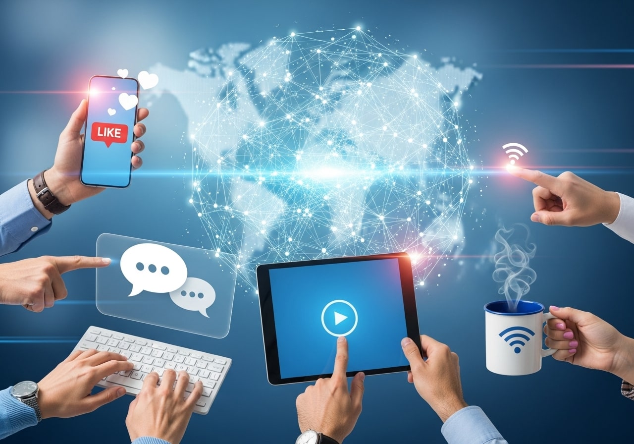 Engage on Social Media