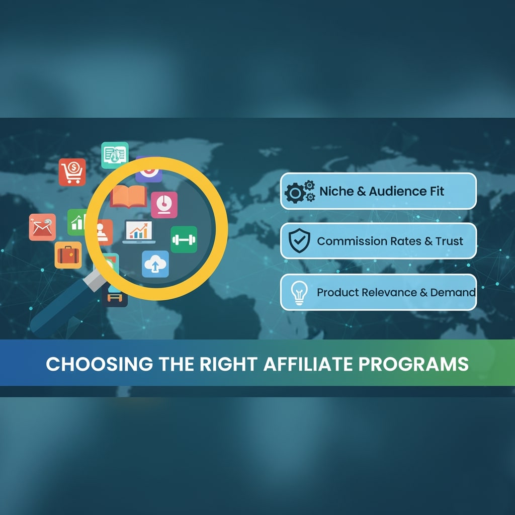 Choosing the Right Affiliate Programs