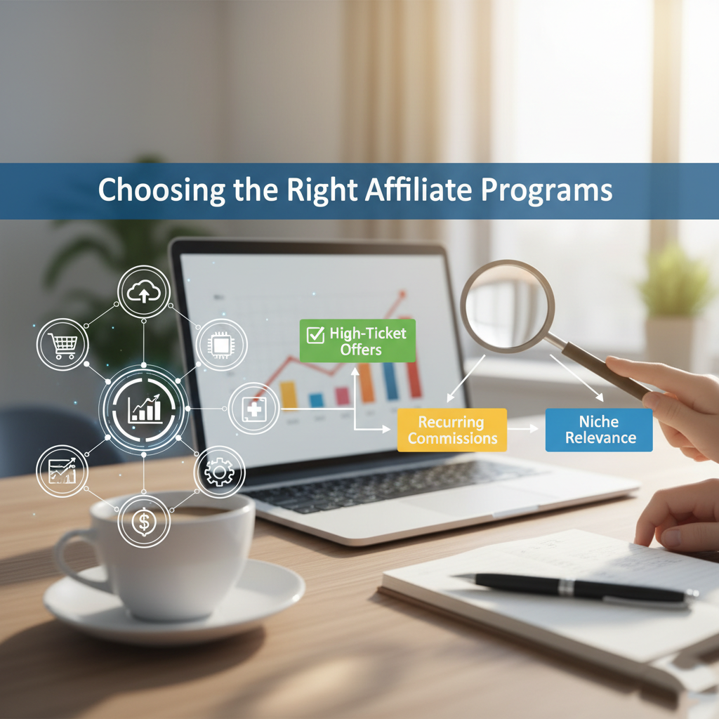 Choosing the Right Affiliate Programs