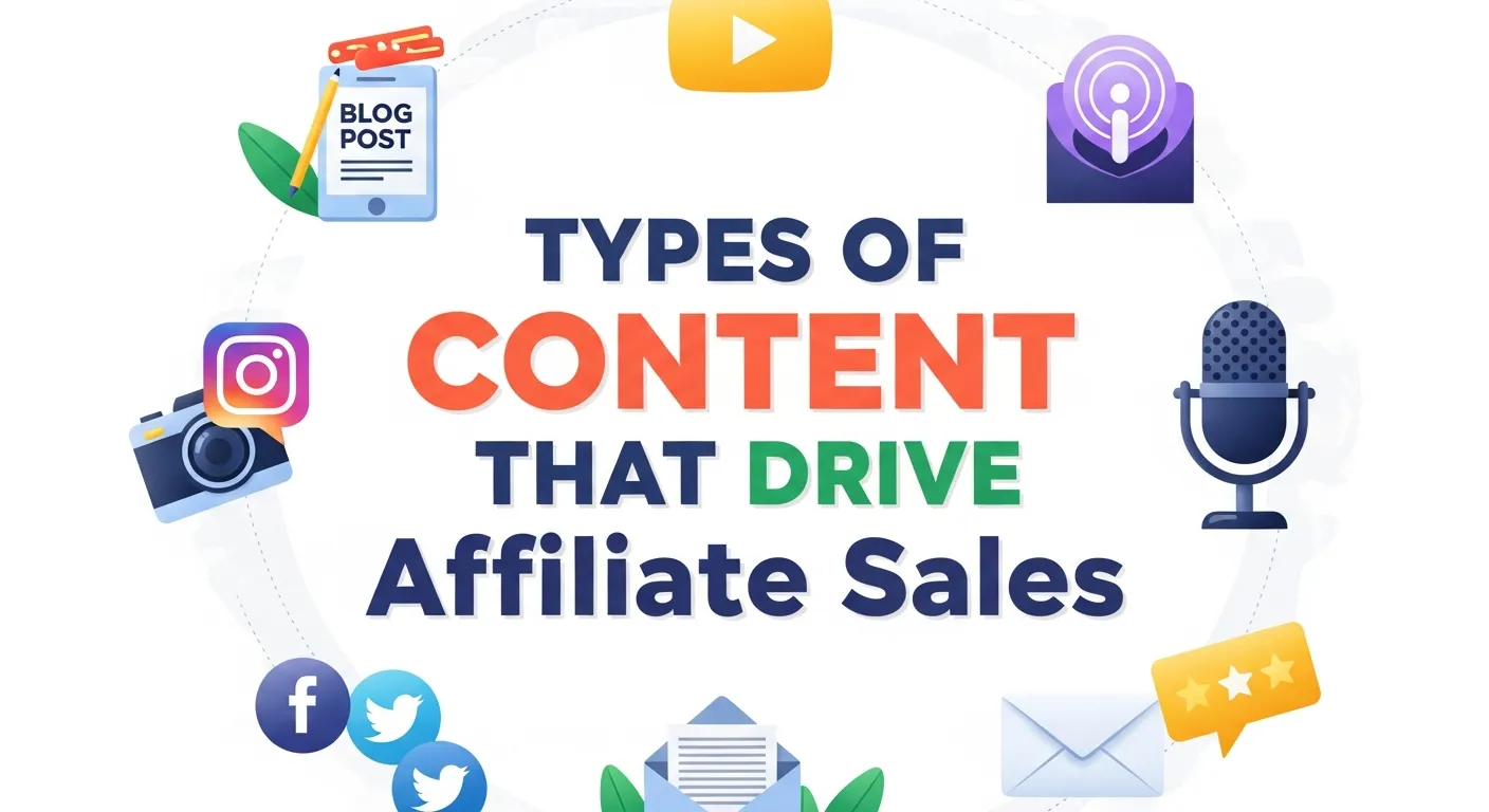 Types of content that boost affiliate sales and conversions