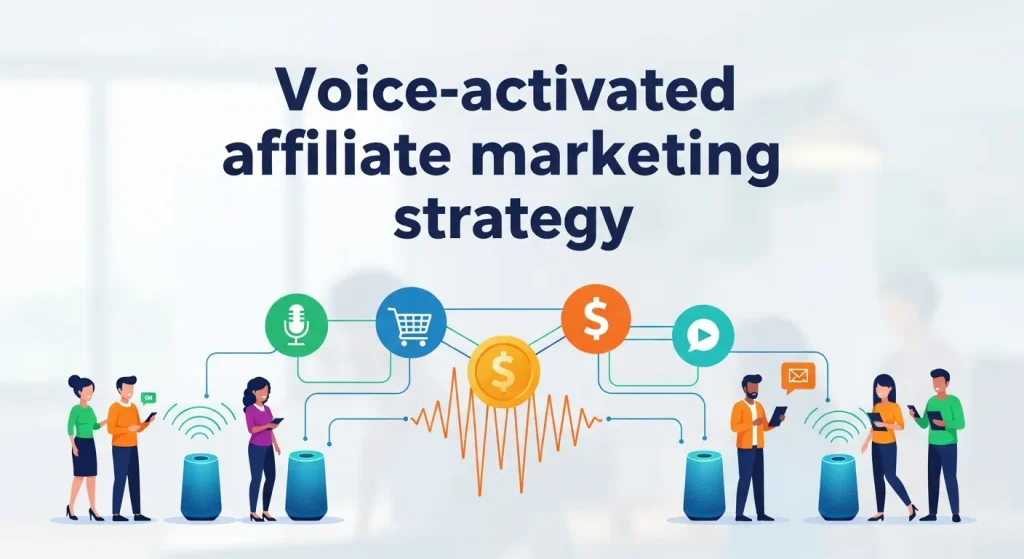 Voice-activated affiliate marketing strategy