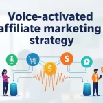 Voice-activated affiliate marketing strategy